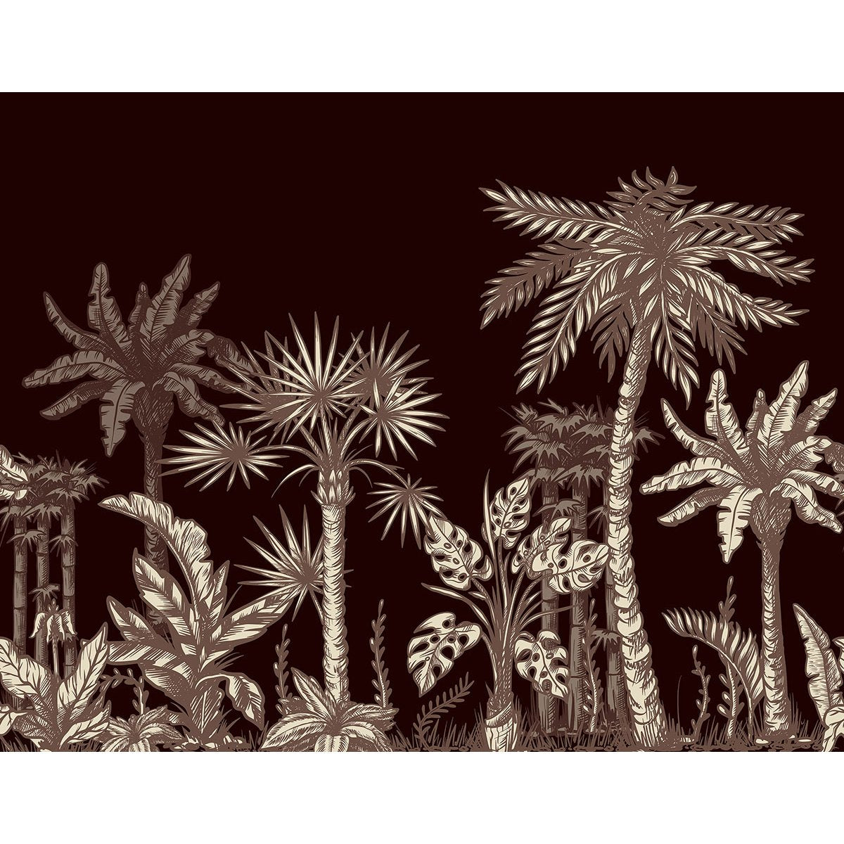 Papier peint panoramique - Forêt tropicale