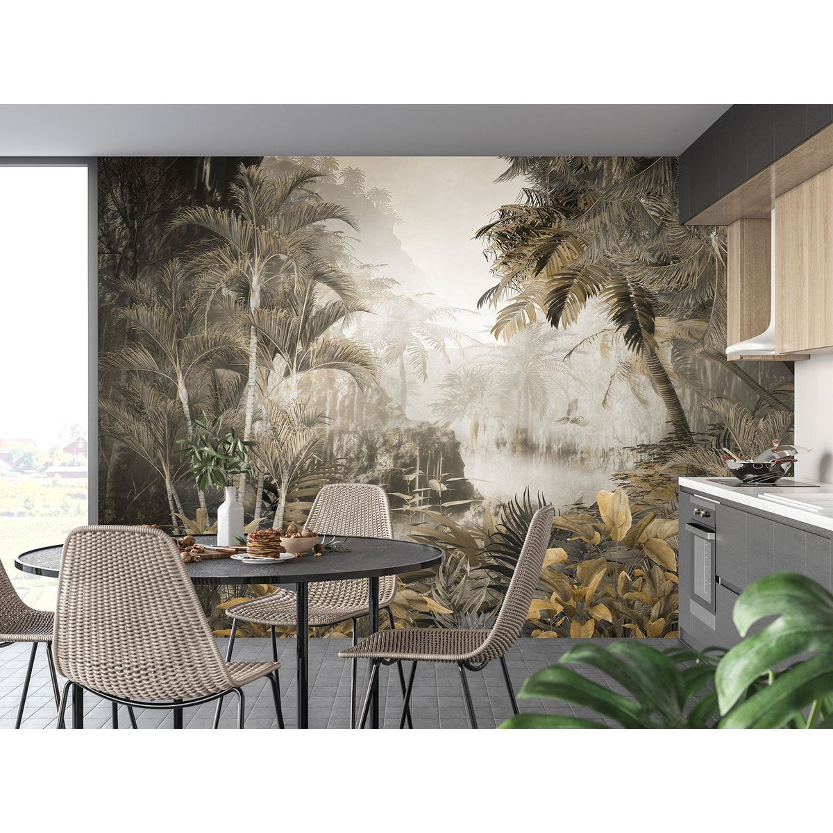 Papier peint panoramique - Forêt tropicale