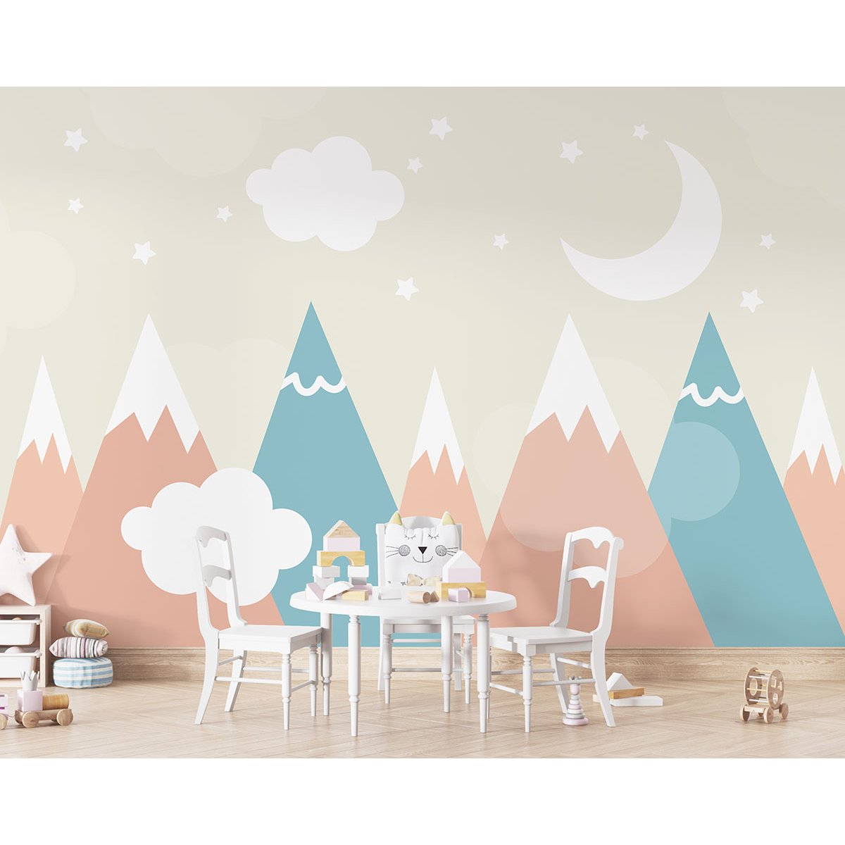 Papier peint panoramique Enfants - Paysage