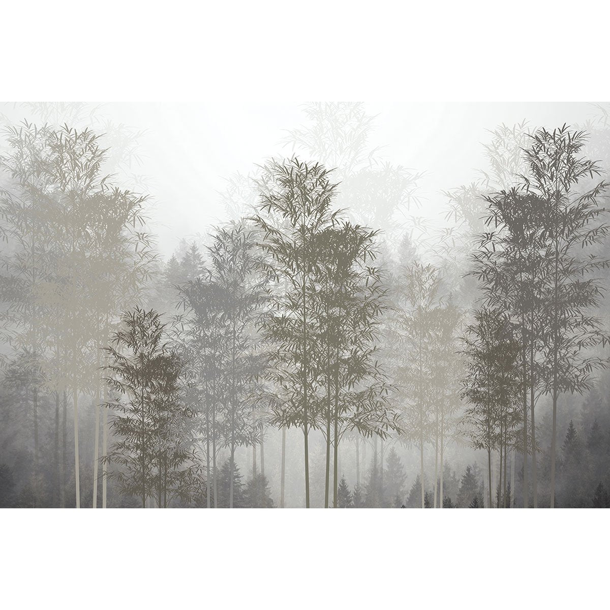 Papier peint panoramique - Forêt