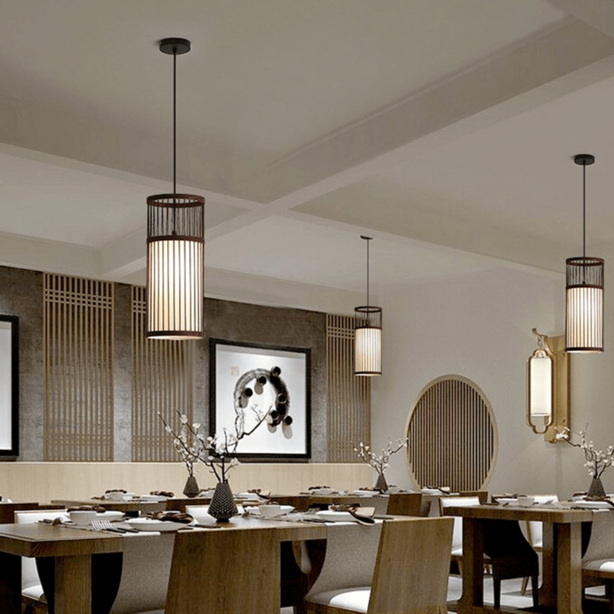 Suspension Bambou Design