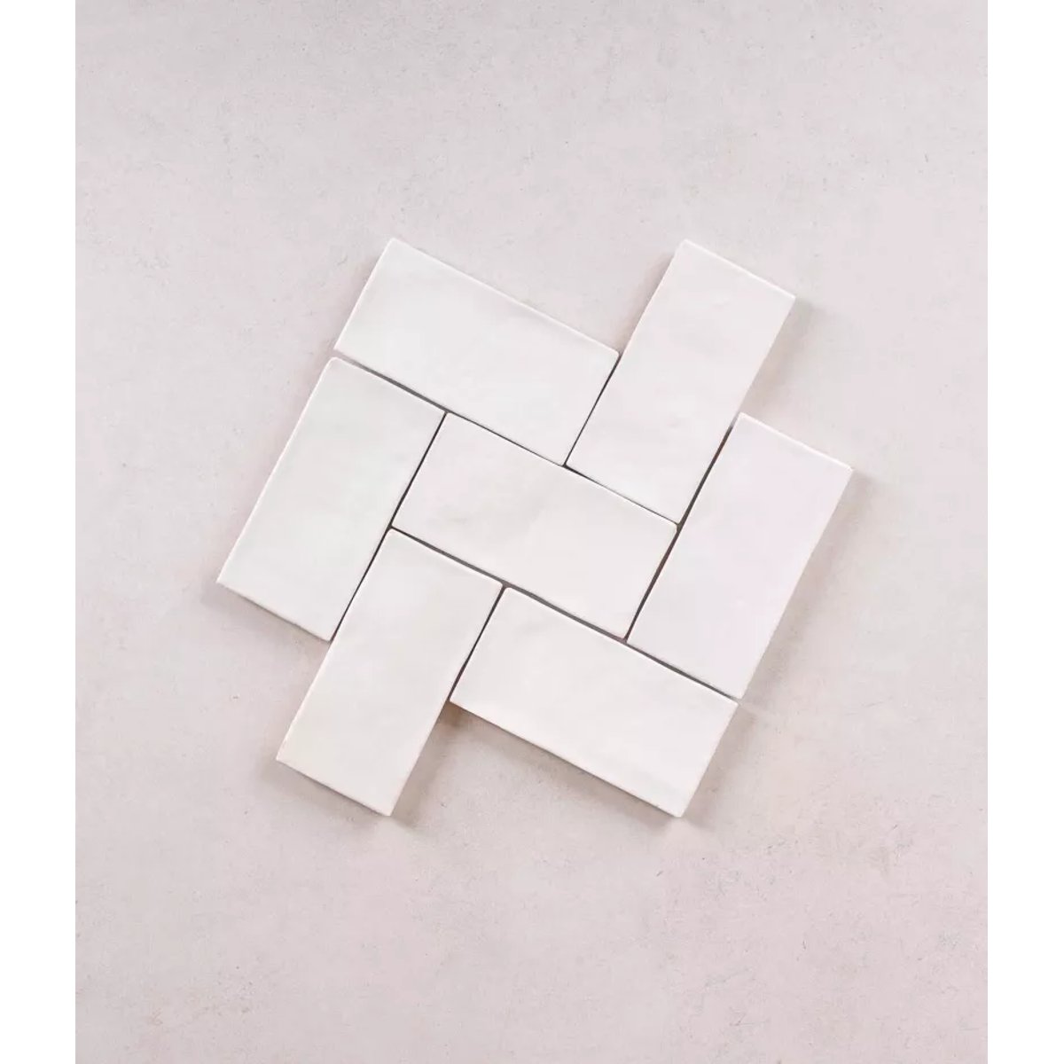 Carrelage Zellige Blanc FEZ Mat White