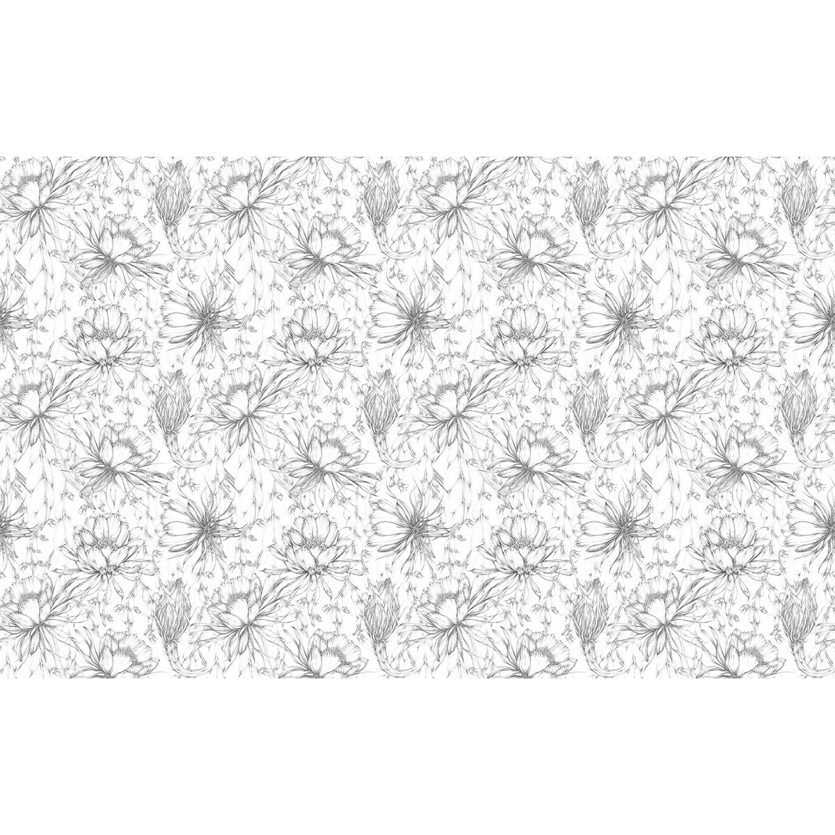 Papier peint panoramique - Motif Fleurs