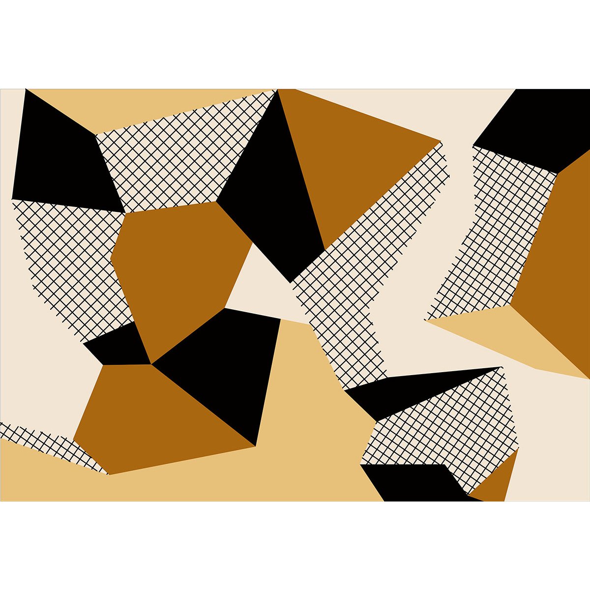 Papier peint - Formes Géométriques