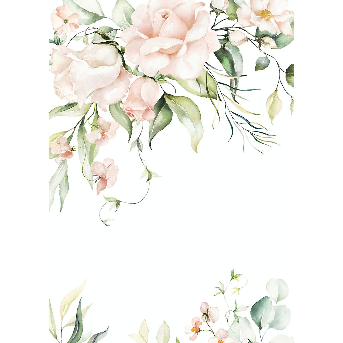 Papier peint panoramique - Fleurs