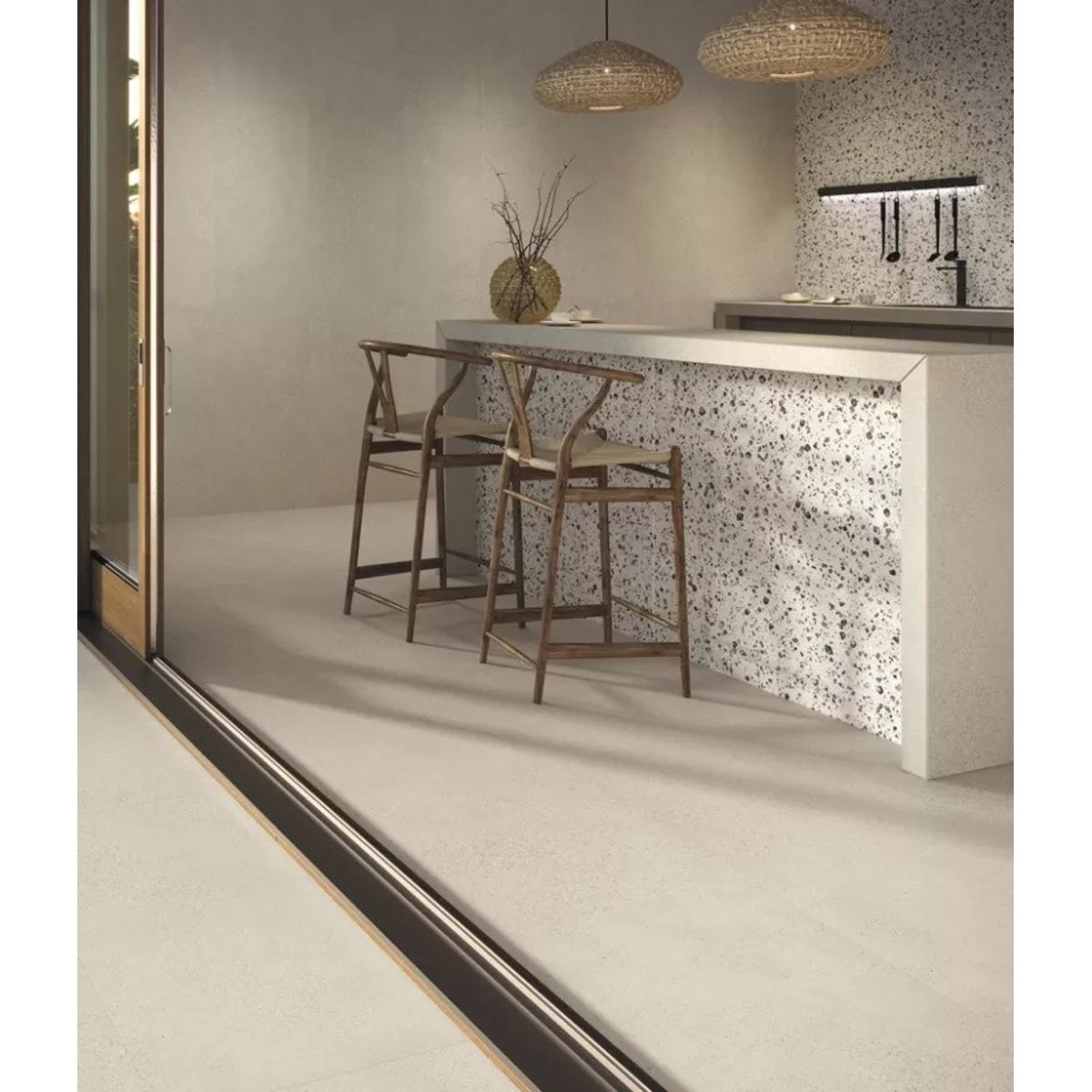 Carrelage effet Terrazzo COCCIO 60x60 rectifié Mix