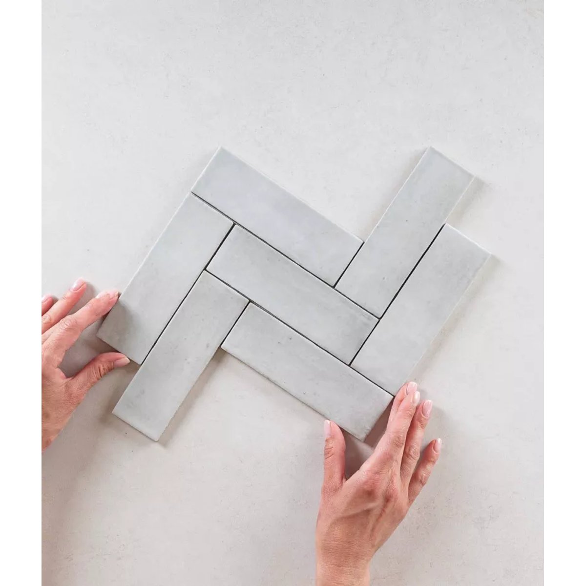 Carrelage Zellige Gris COLO Matt Amber Grey
