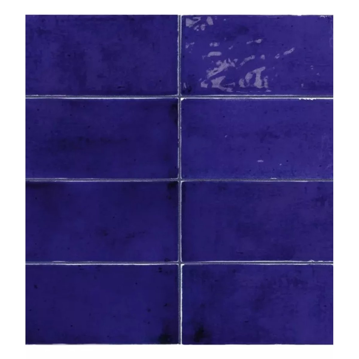 Carrelage Zellige Bleu Foncé FANGO Cobalto Gloss