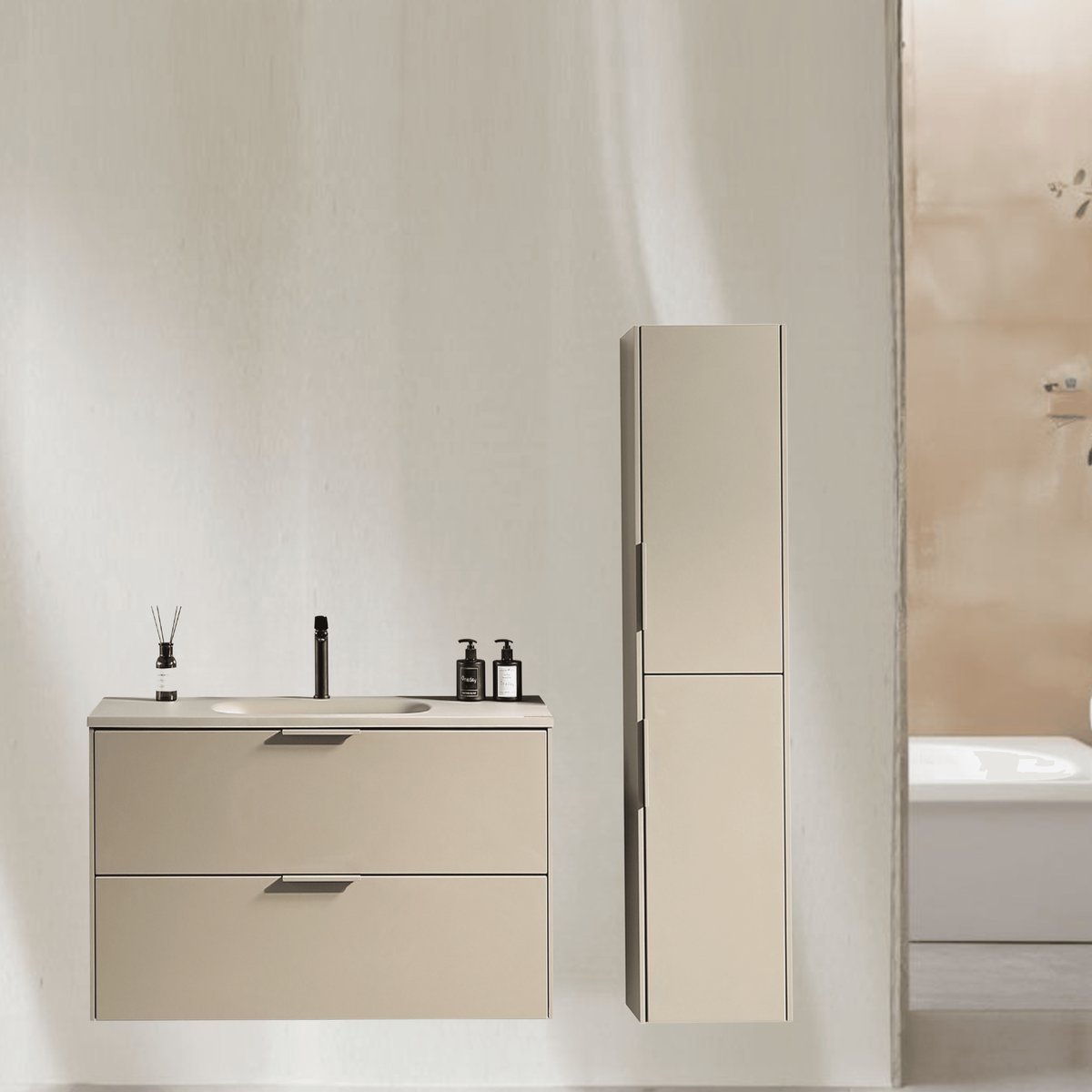 Ensemble de salle de bain lichen 80 cm Aquamila