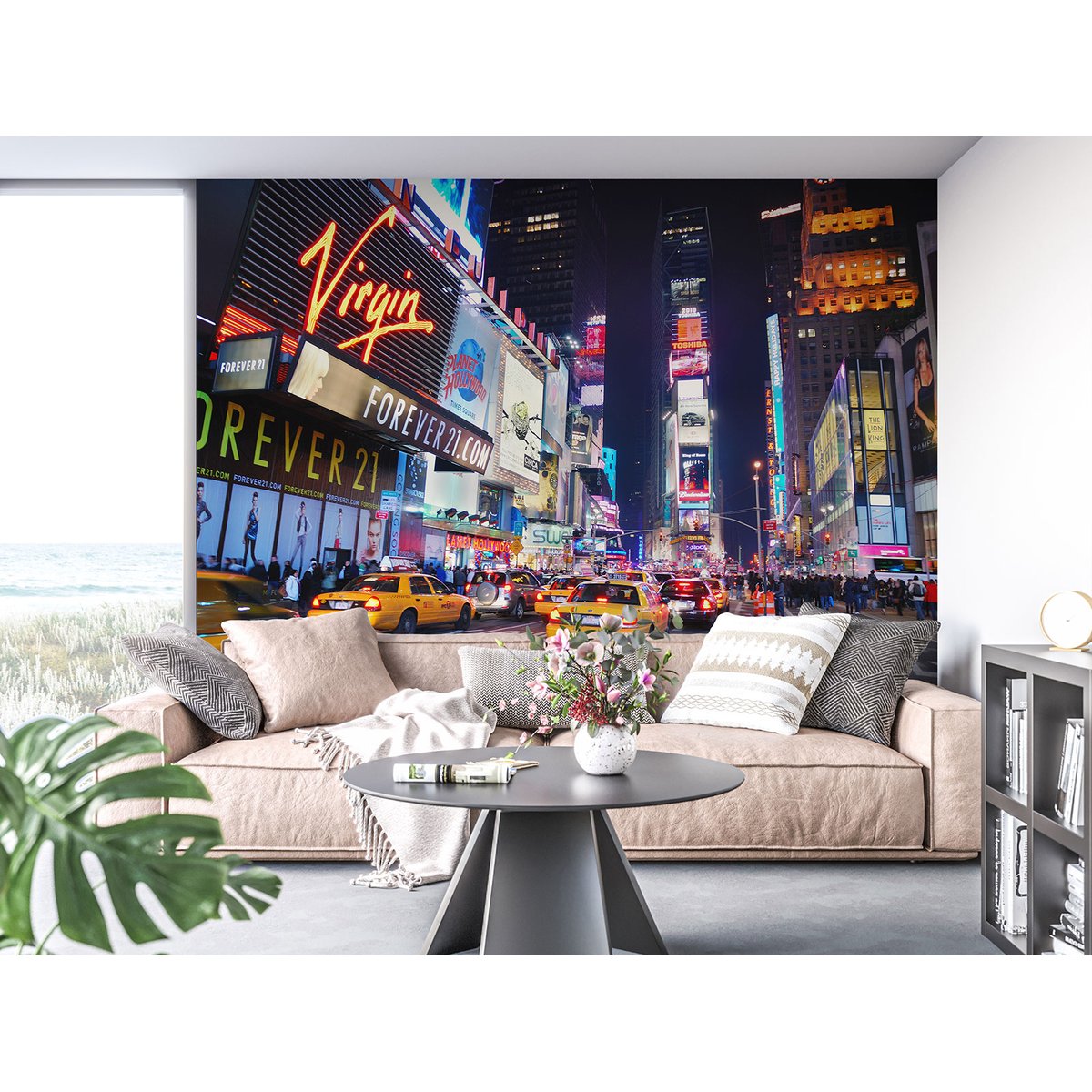 Papier peint panoramique - New York Time Square