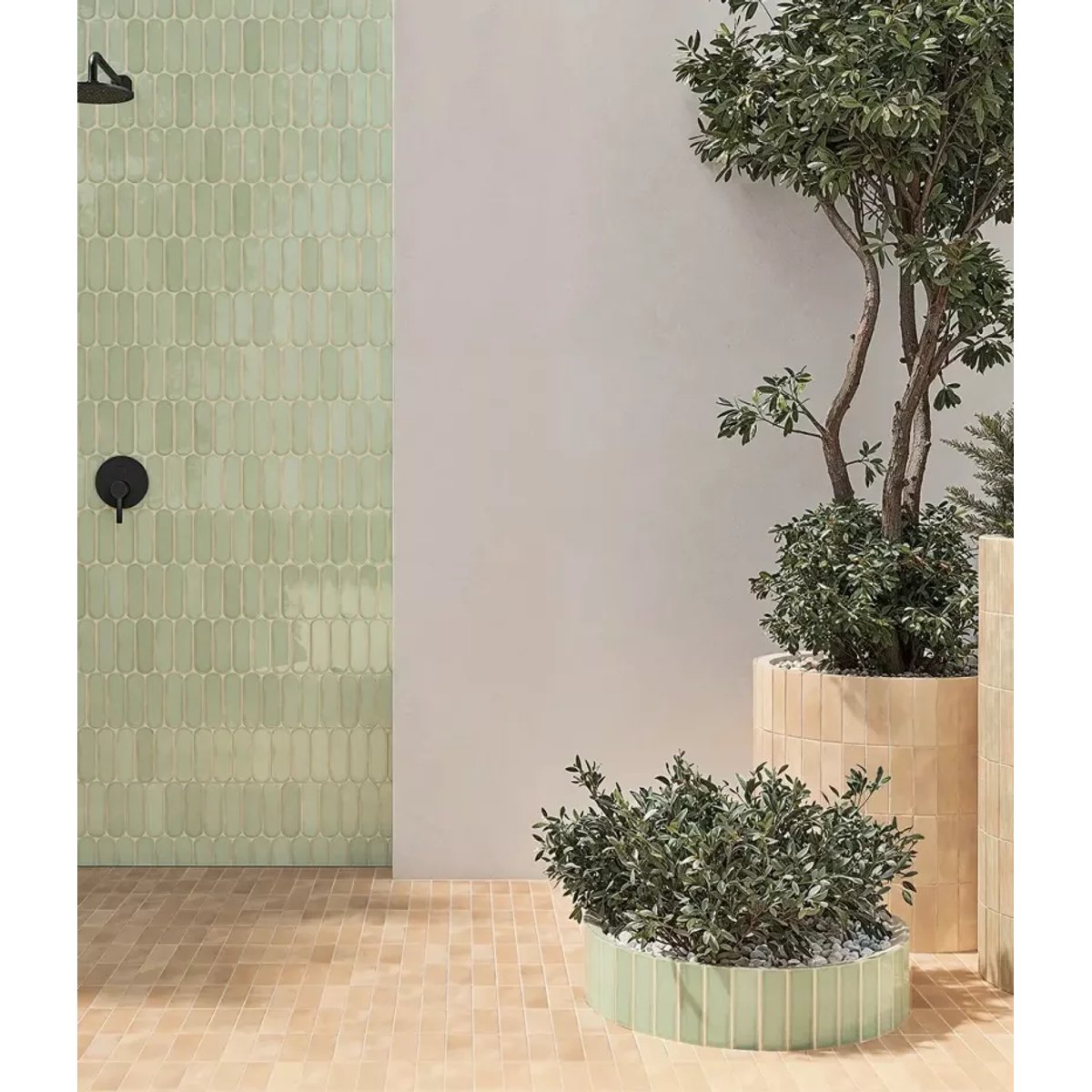 Carrelage Zellige Vert Clair CASABLANCA Mint