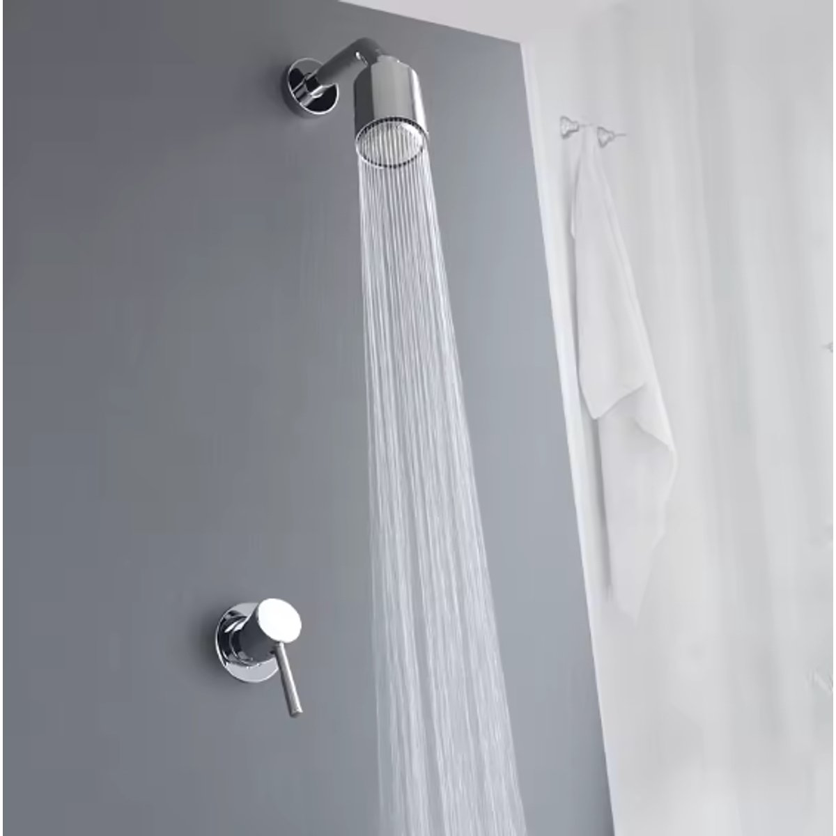 Colonne de Douche encastrée chromée