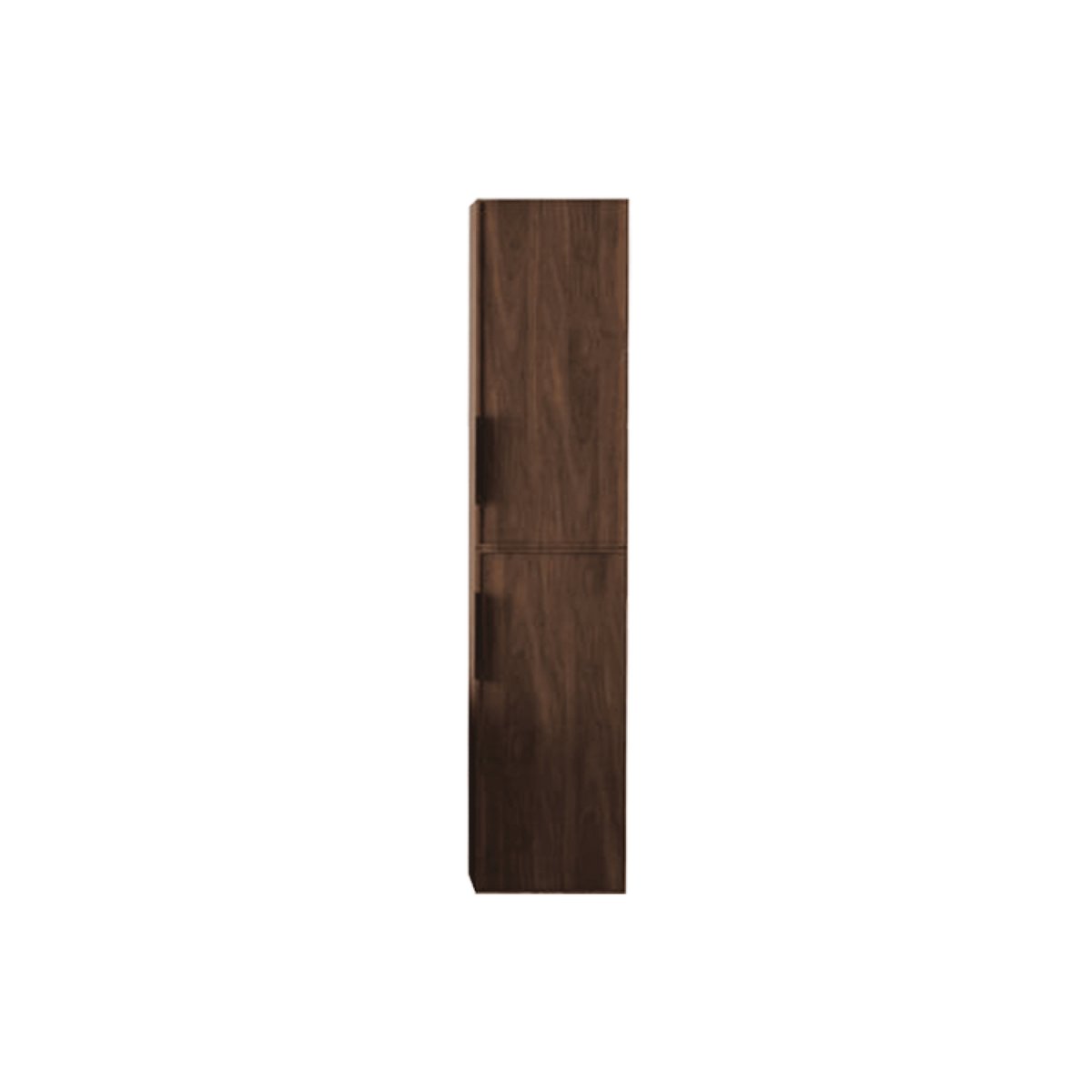 Colonne de salle de bain 160 cm effet noyer Aquasila