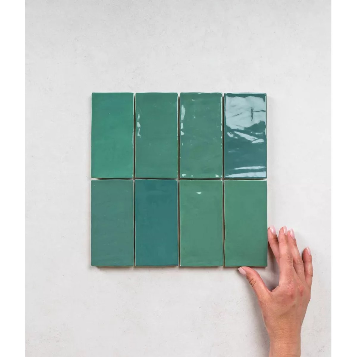 Carrelage Zellige Vert FEZ Brillant Emerald