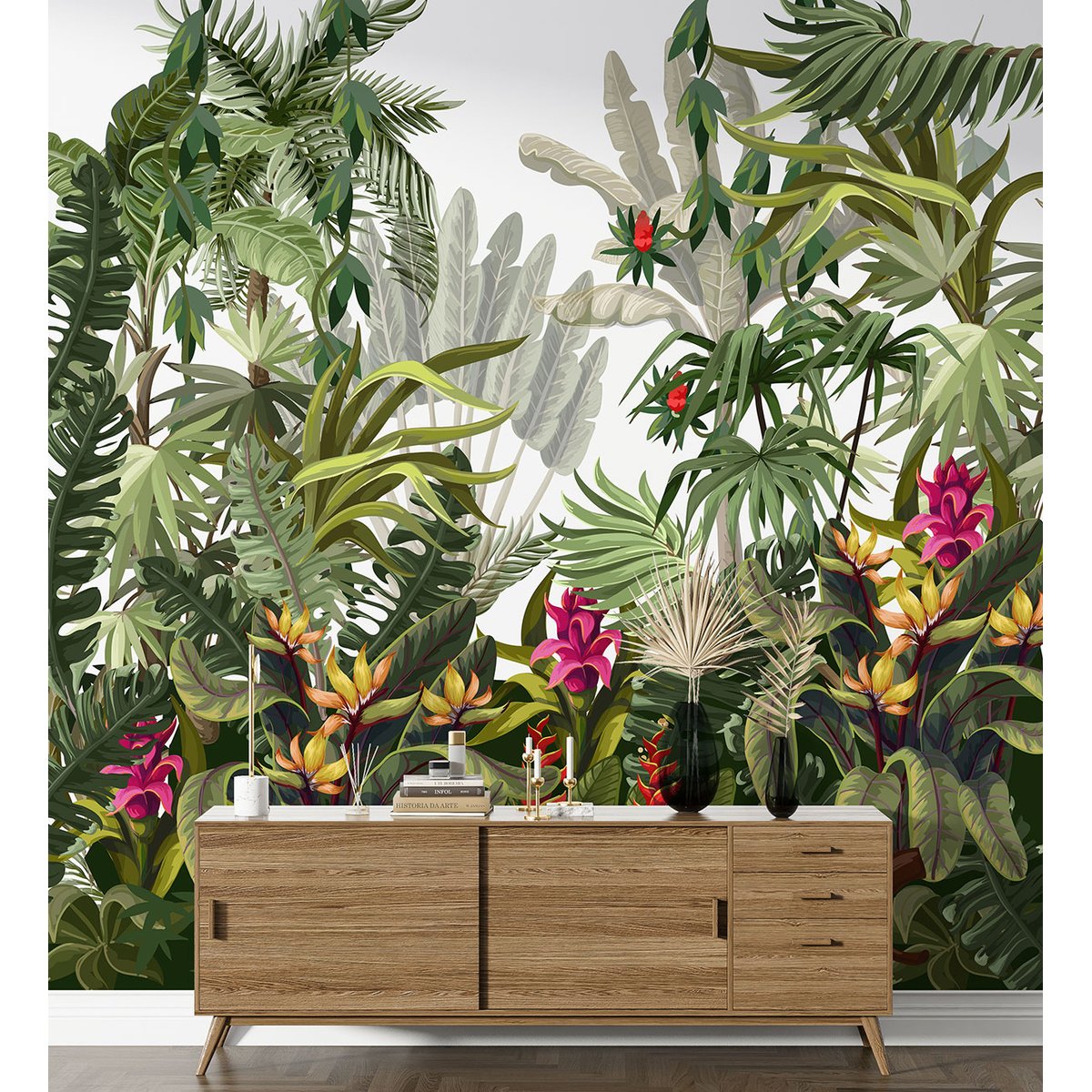 Papier peint panoramique - Jungle