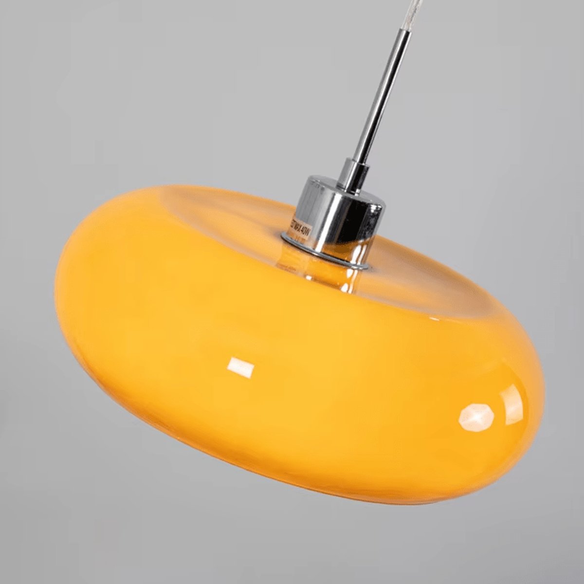 Suspension Verre Orange