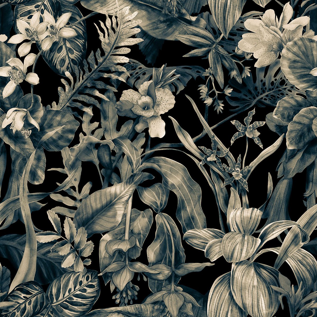 Papier peint panoramique - Fleurs