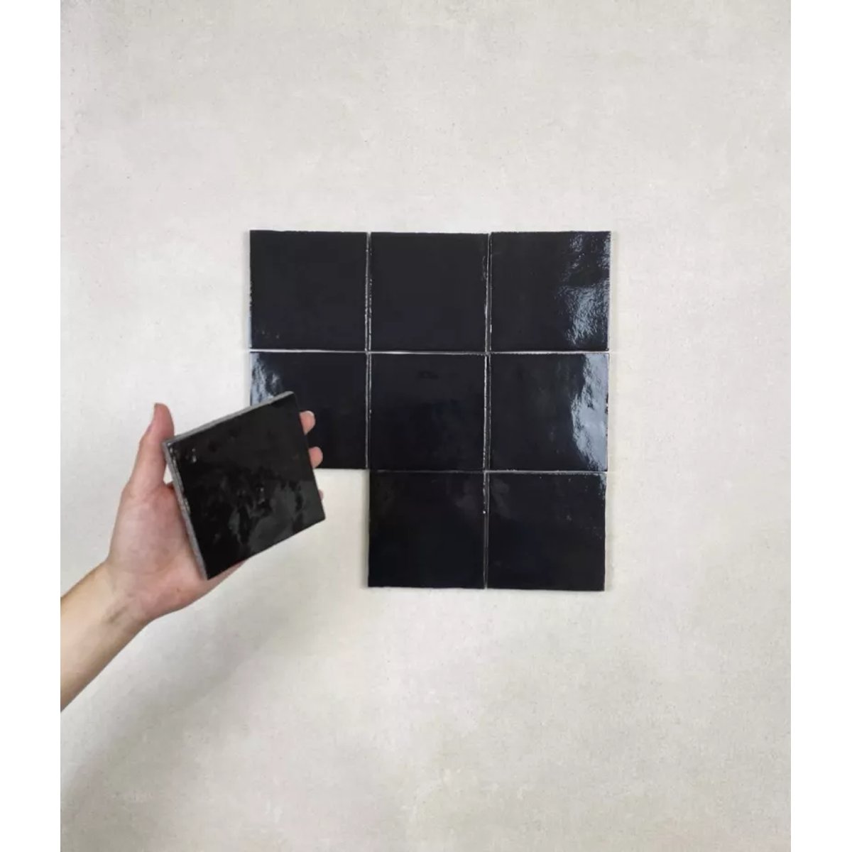 Carrelage Zellige Noir CROGIOLO ZELLIGE Carbone