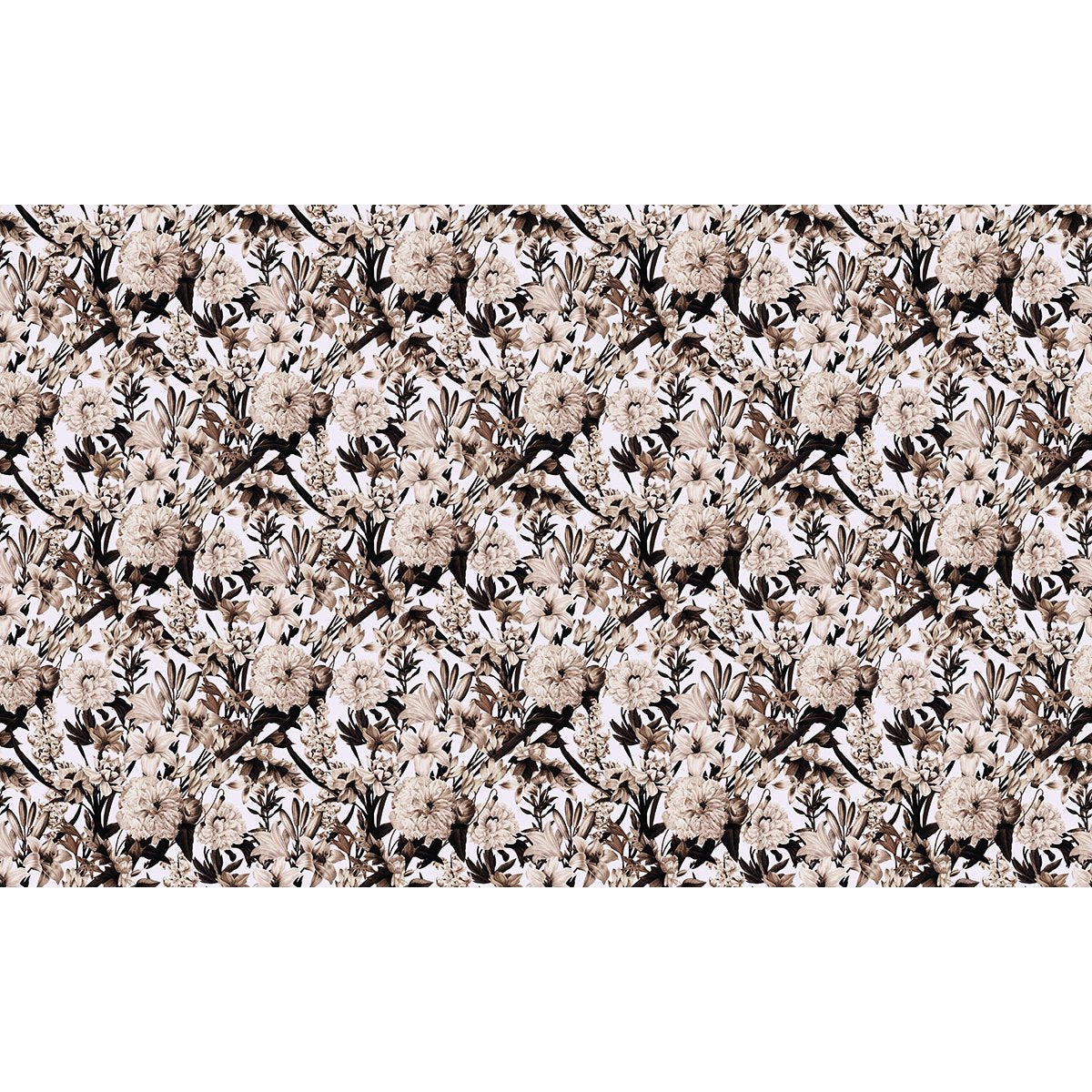 Papier peint panoramique - Motif Fleurs