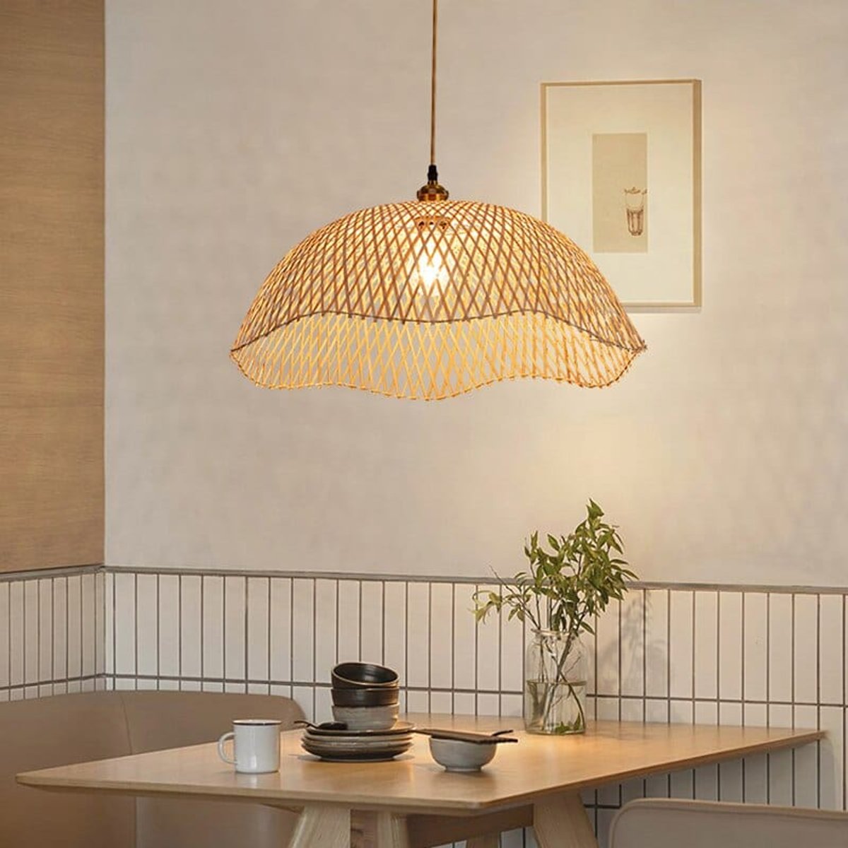 Suspension Filaire Bambou