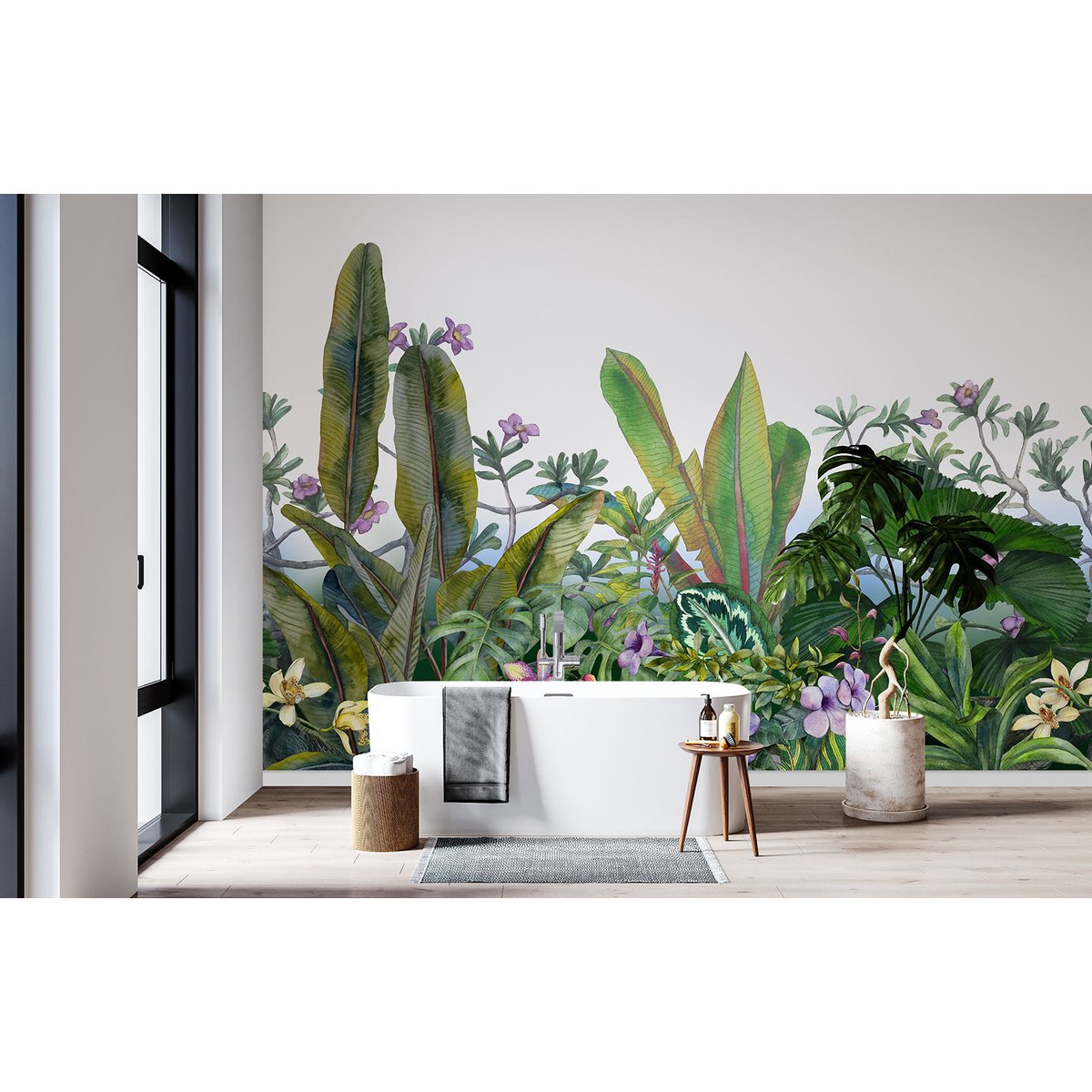 Papier peint panoramique - Plantes tropicales