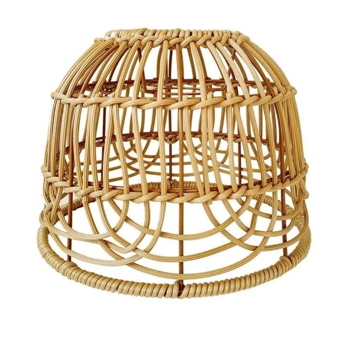 Suspension Rotin Vintage
