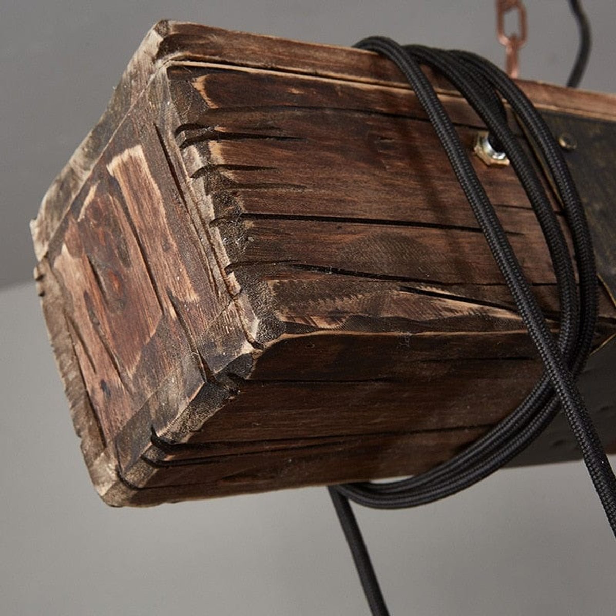 Suspension Poutre Bois