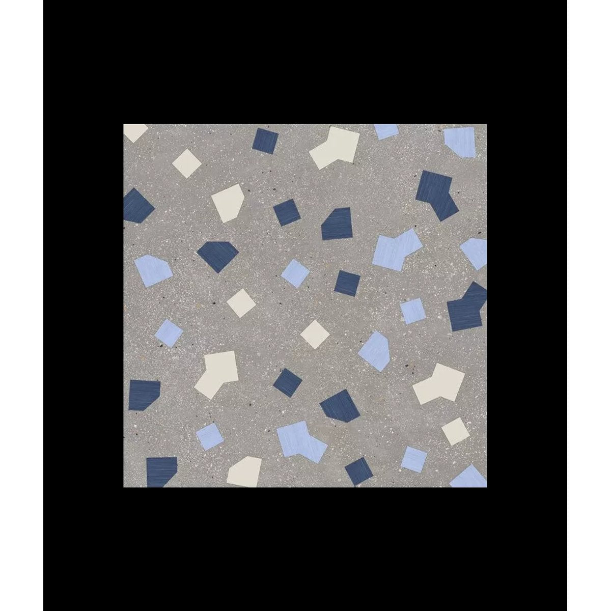 Carrelage Effet Terrazzo RICETTA 90x90 Rectifié Cenere