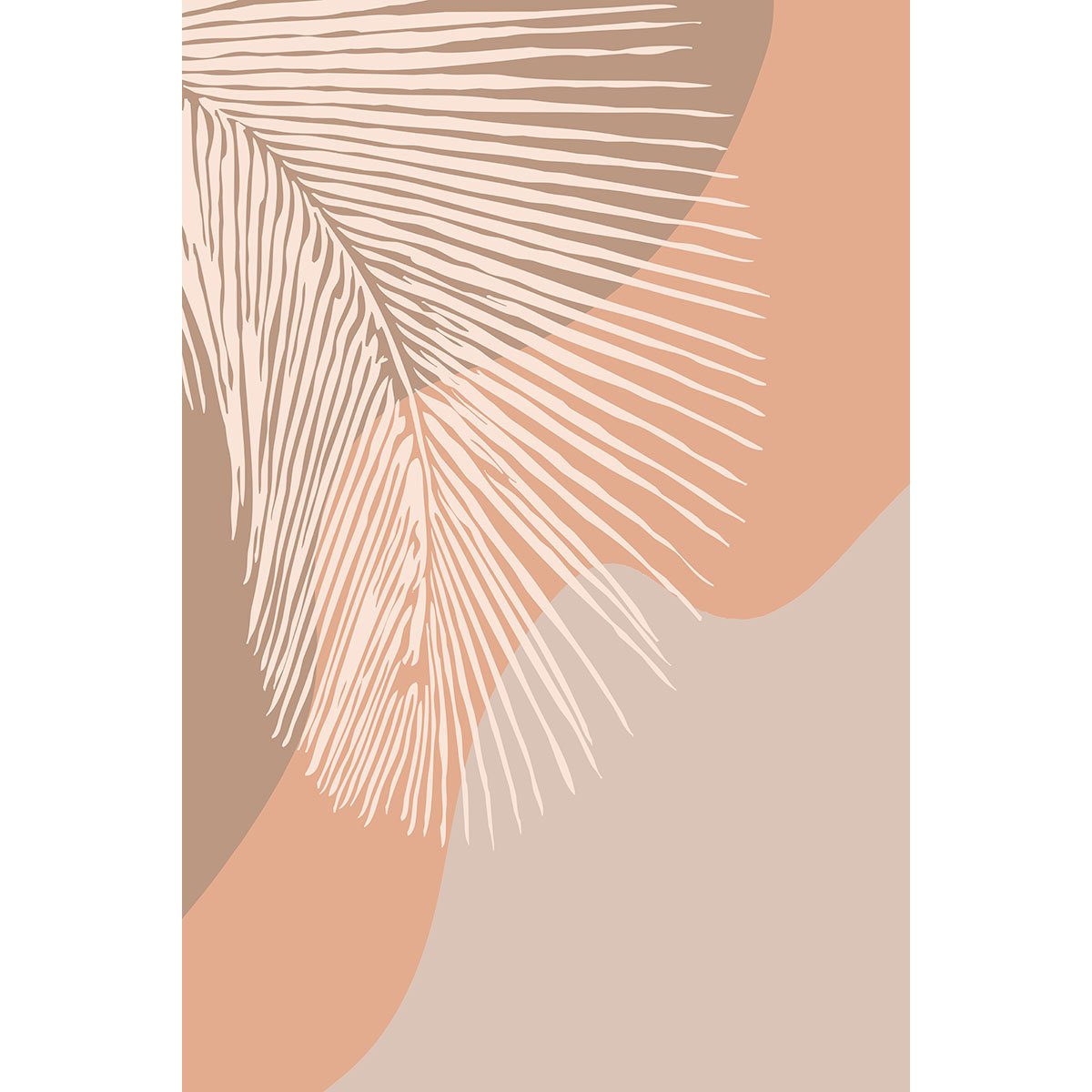 Papier peint panoramique - Palmier Design