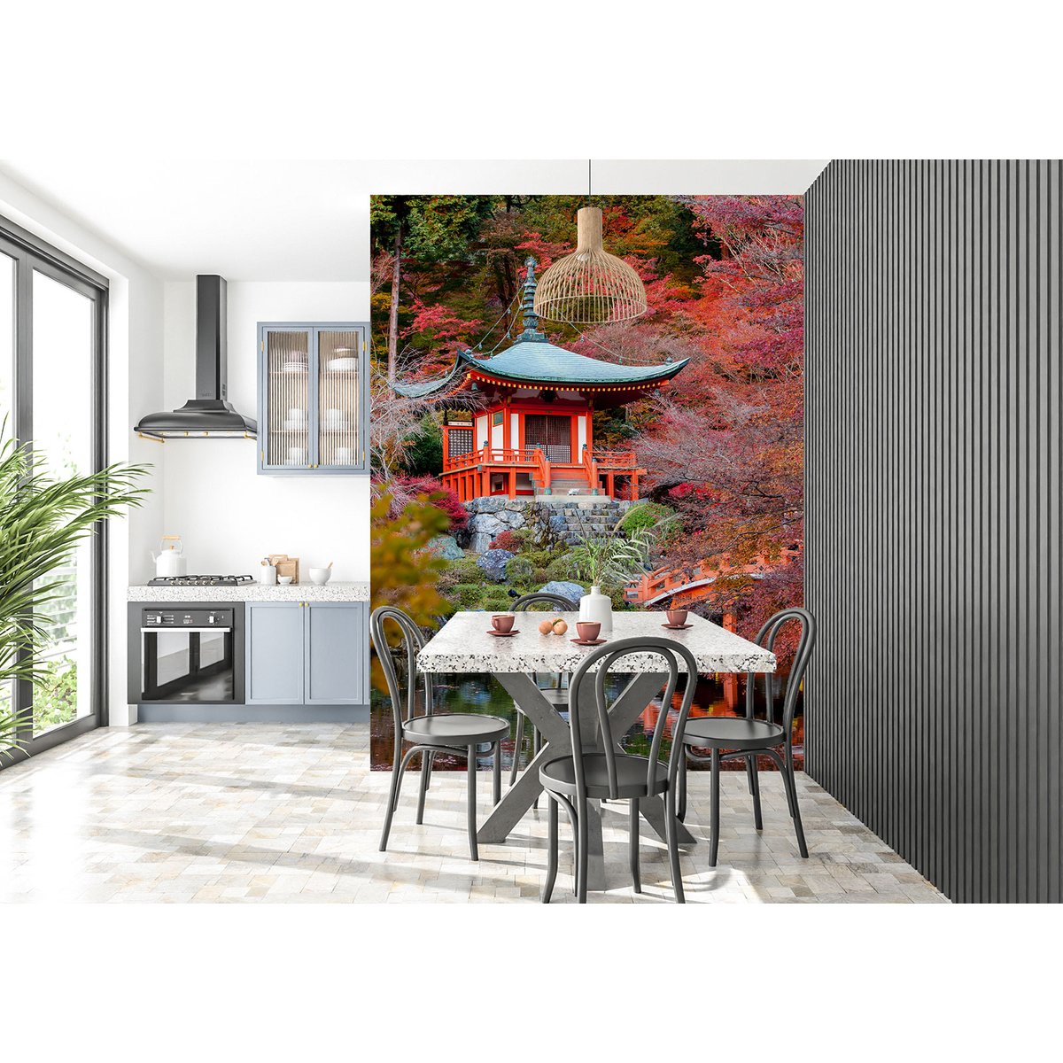 Papier peint panoramique - Temple Japonais
