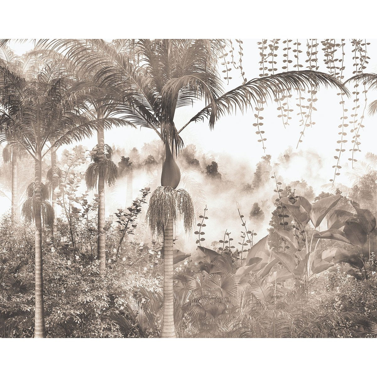 Papier peint panoramique - Forêt tropicale