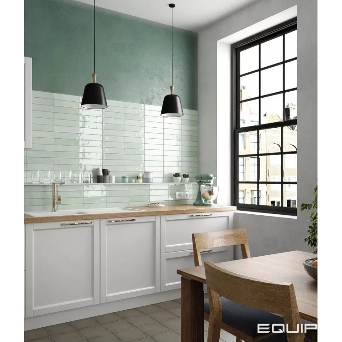 Carrelage Zellige Vert d'eau TRIBECA Mint