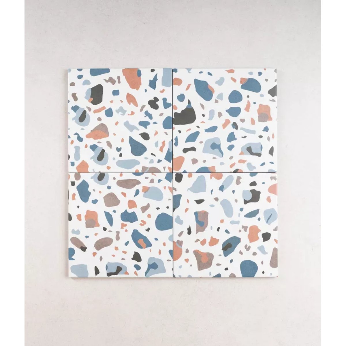 Carrelage effet Terrazzo Bleu STAY 20x20 Blue