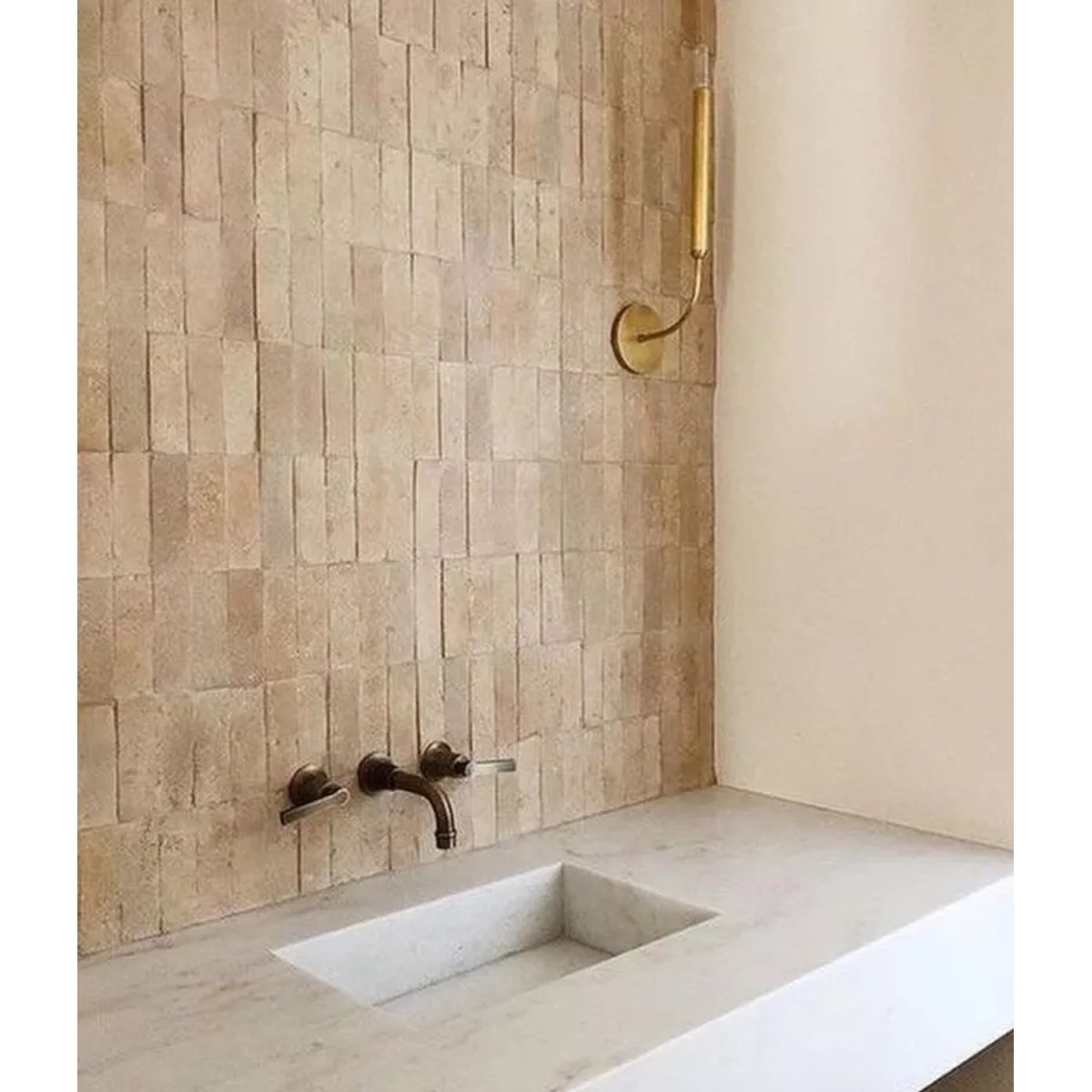 Carrelage Véritable Bejmat Marocain Naturel (0,66m²)