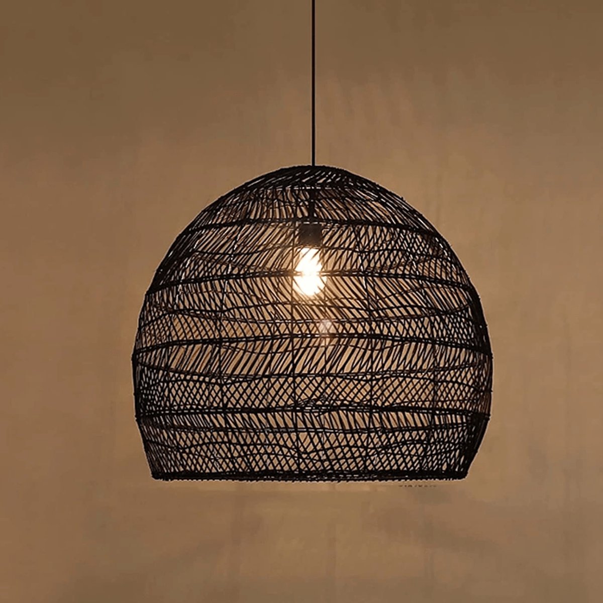 Suspension Bambou Noir