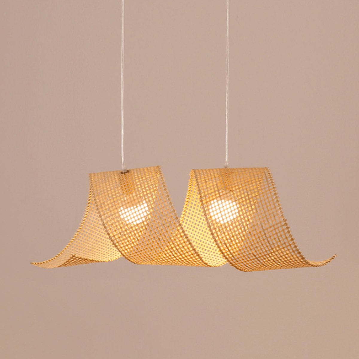 Suspension Bambou Grande Taille