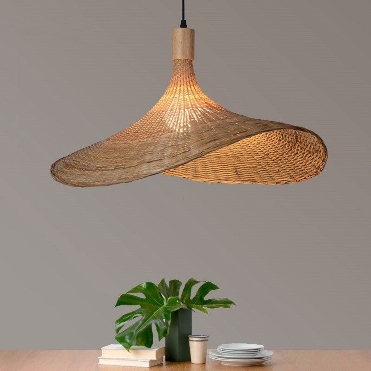 Suspension Nature Bambou