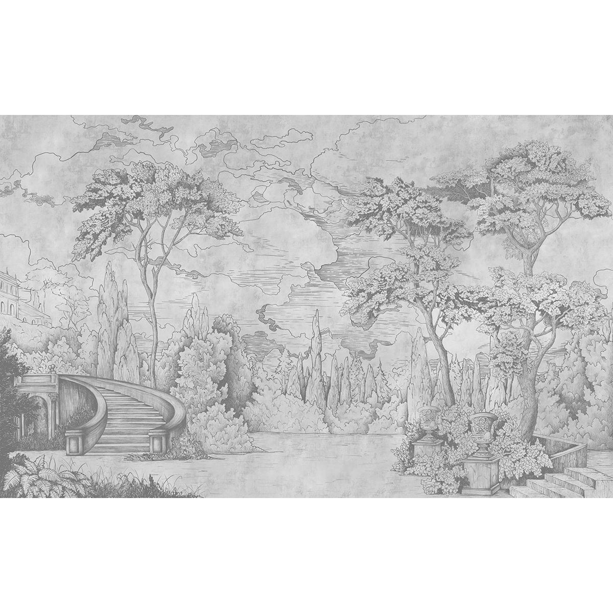 Papier peint panoramique - Jardin