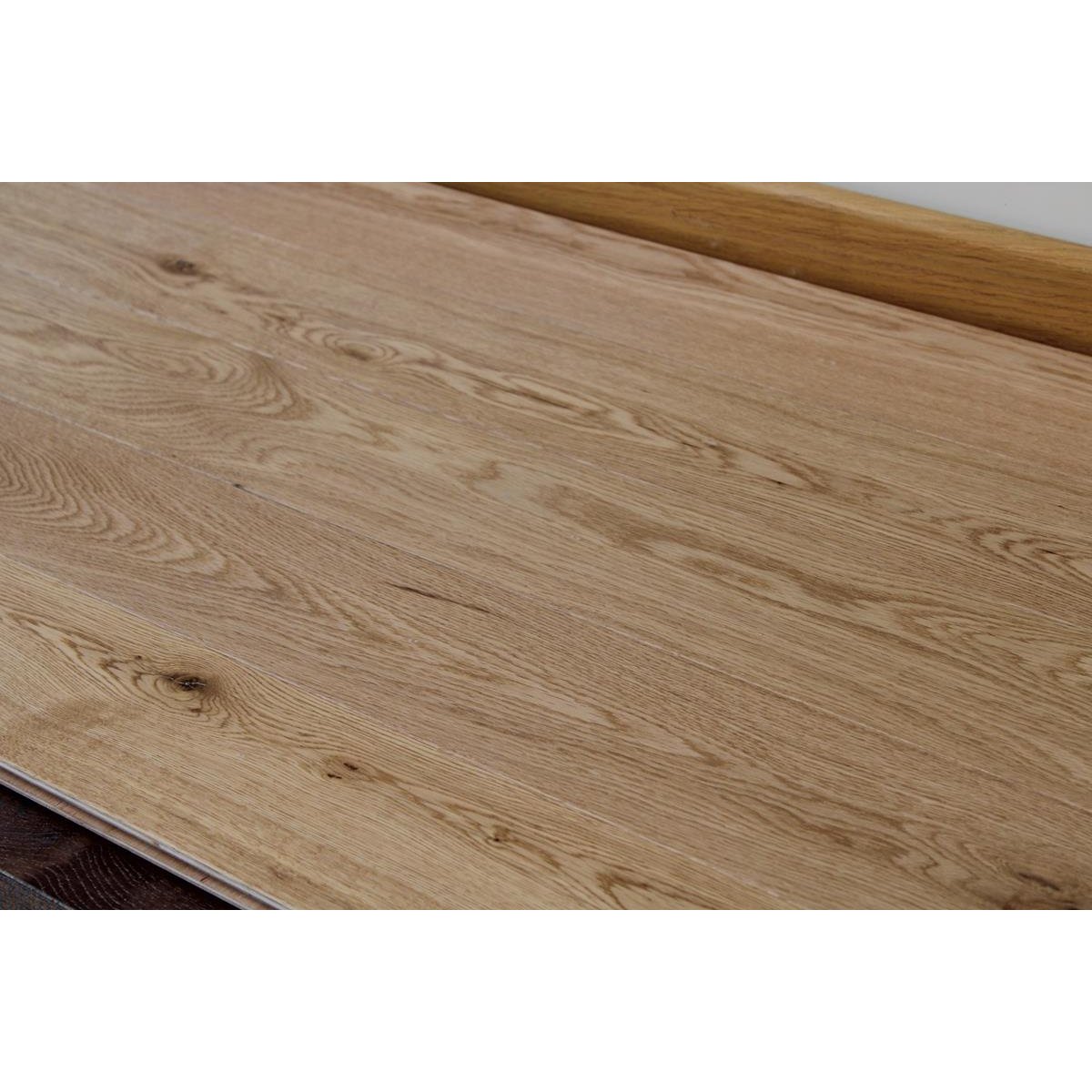 Parquet contrecollé chêne naturel - Larg. 12,5 cm