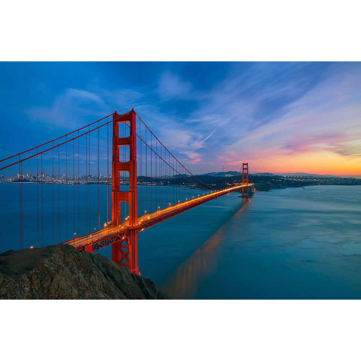 Papier peint panoramique - Pont Golden Gate