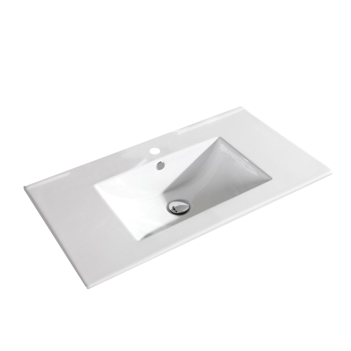 Meuble avec vasque 80 cm chêne californien gris Aquasun