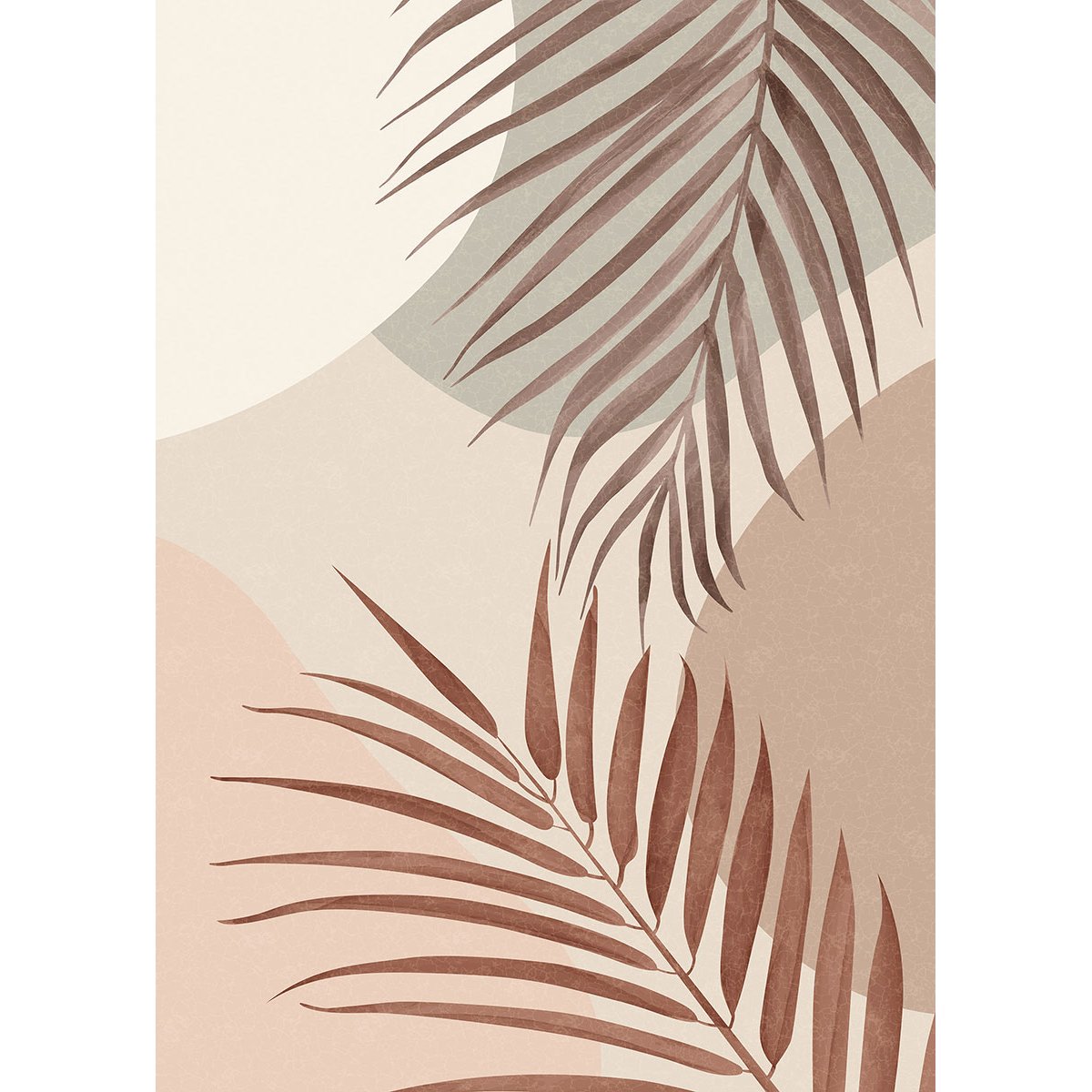 Papier peint panoramique - Feuilles tropicales