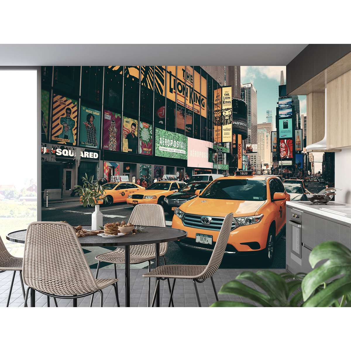 Papier peint panoramique - New York Taxi