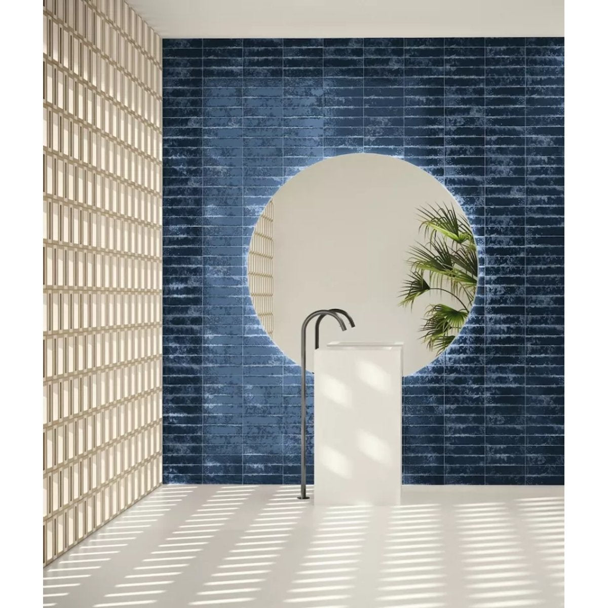 Carrelage Zellige Bleu PUKKA Prussian Blue
