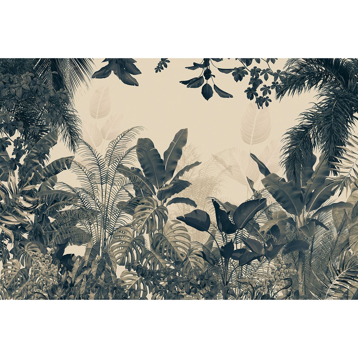Papier peint panoramique - Forêt tropicale