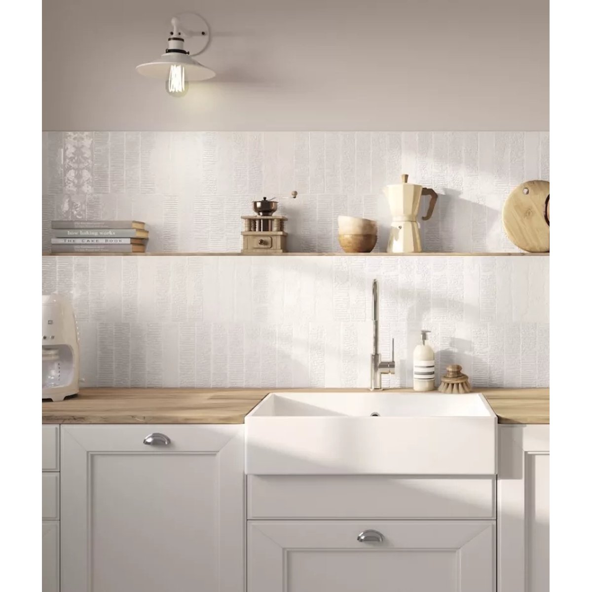Carrelage Zellige Blanc PUKKA Cotton White