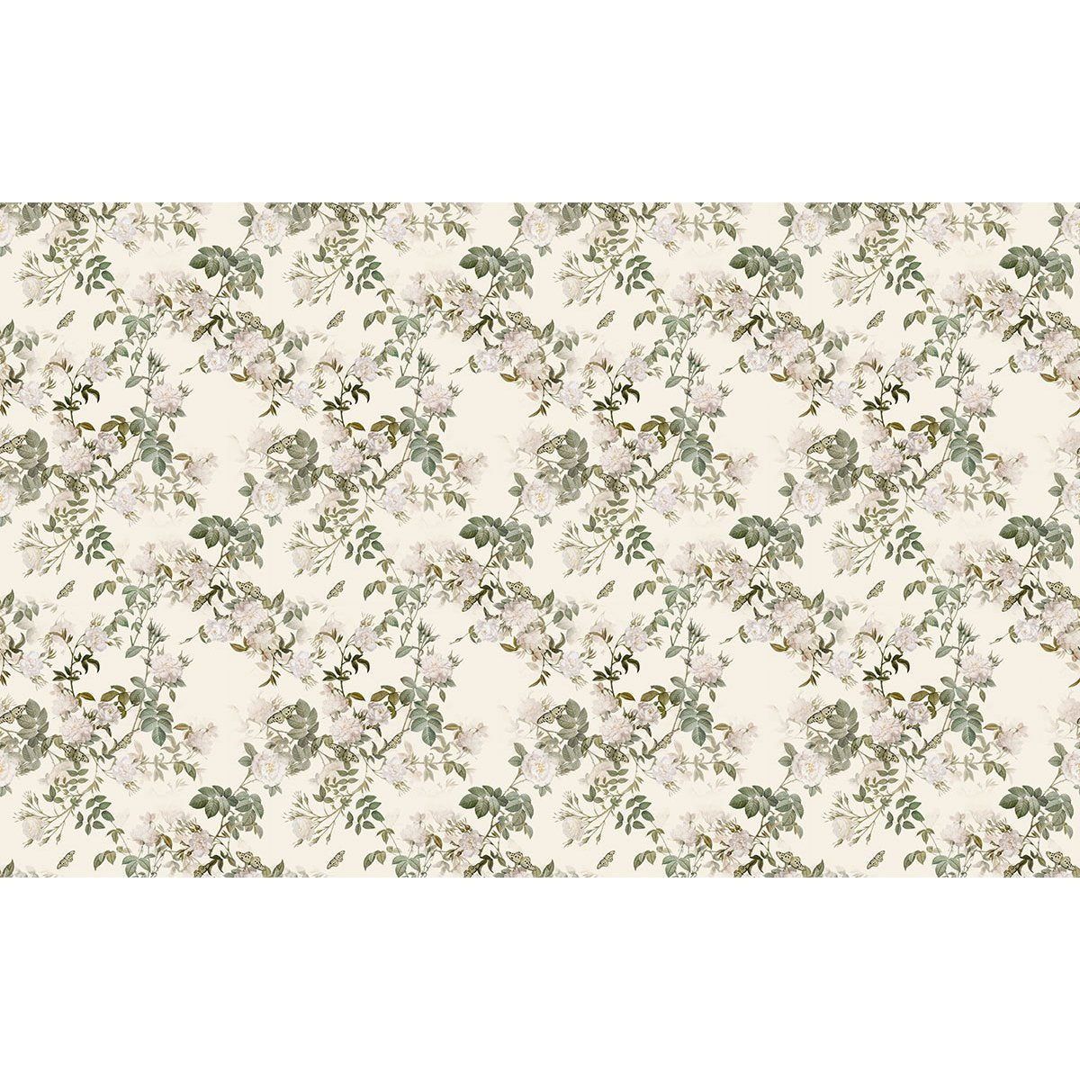 Papier peint panoramique - Motif Fleurs
