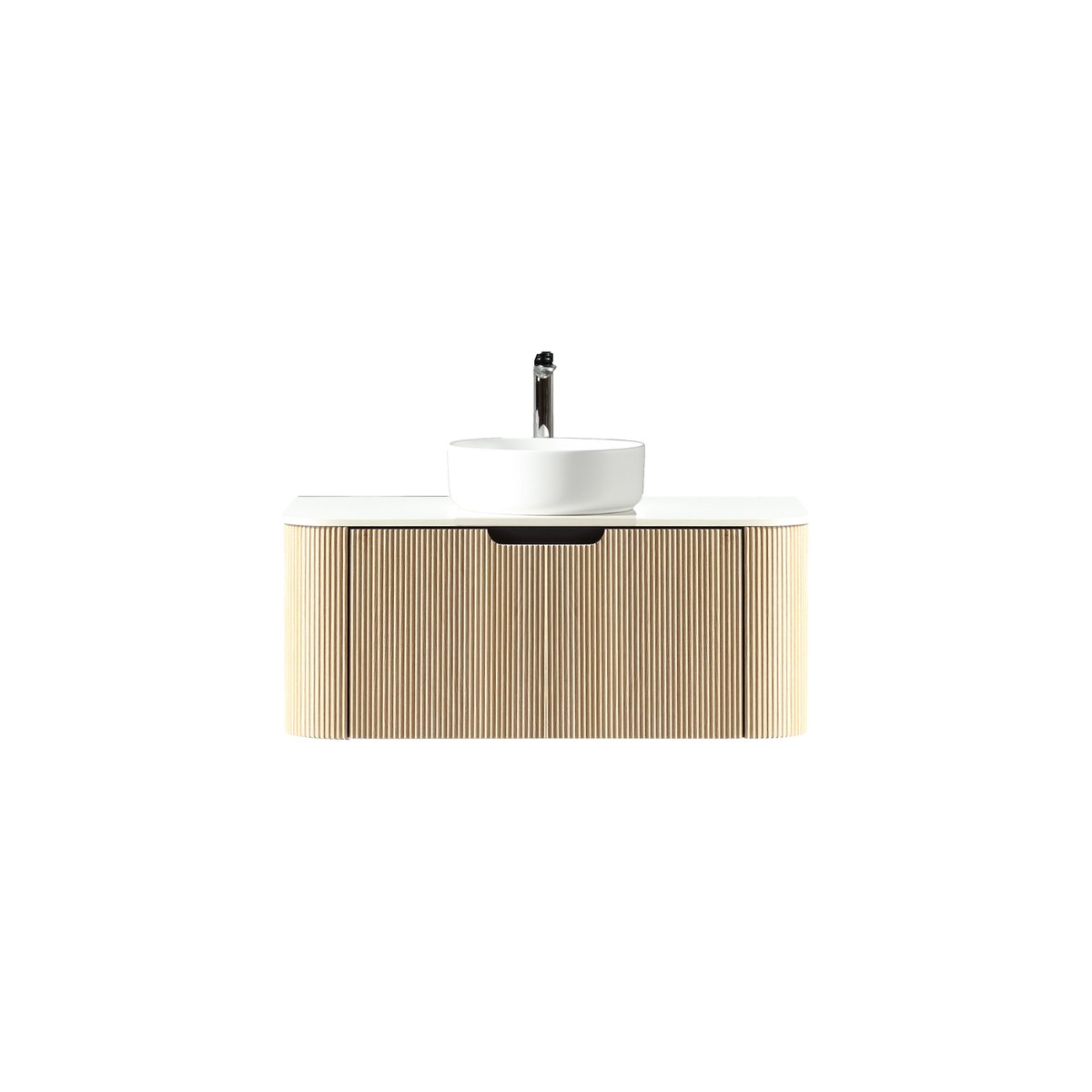 Meuble 120 cm chêne clair Aquagiro
