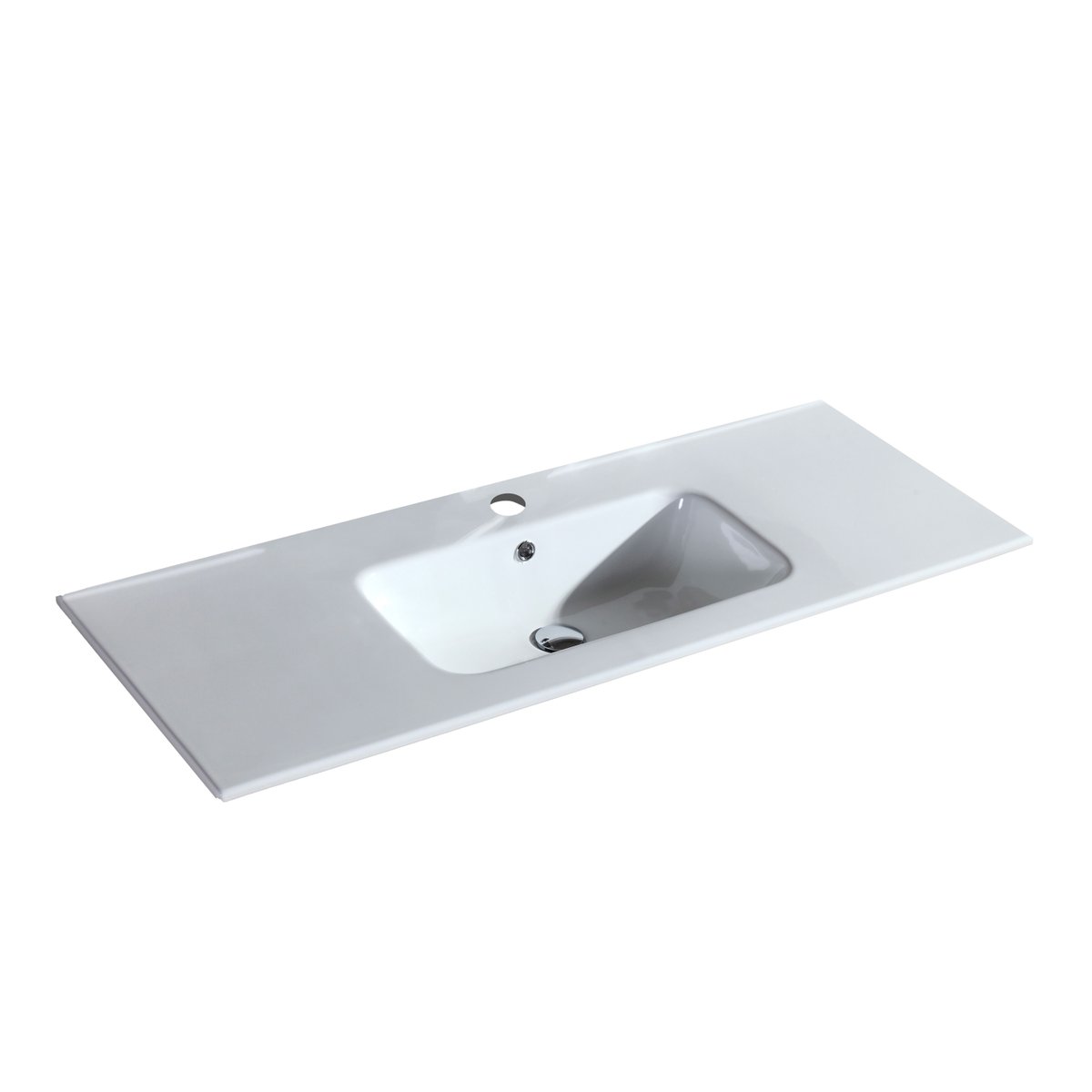 Armoire de toilette avec miroir 90 cm chêne californien gris Aquasun