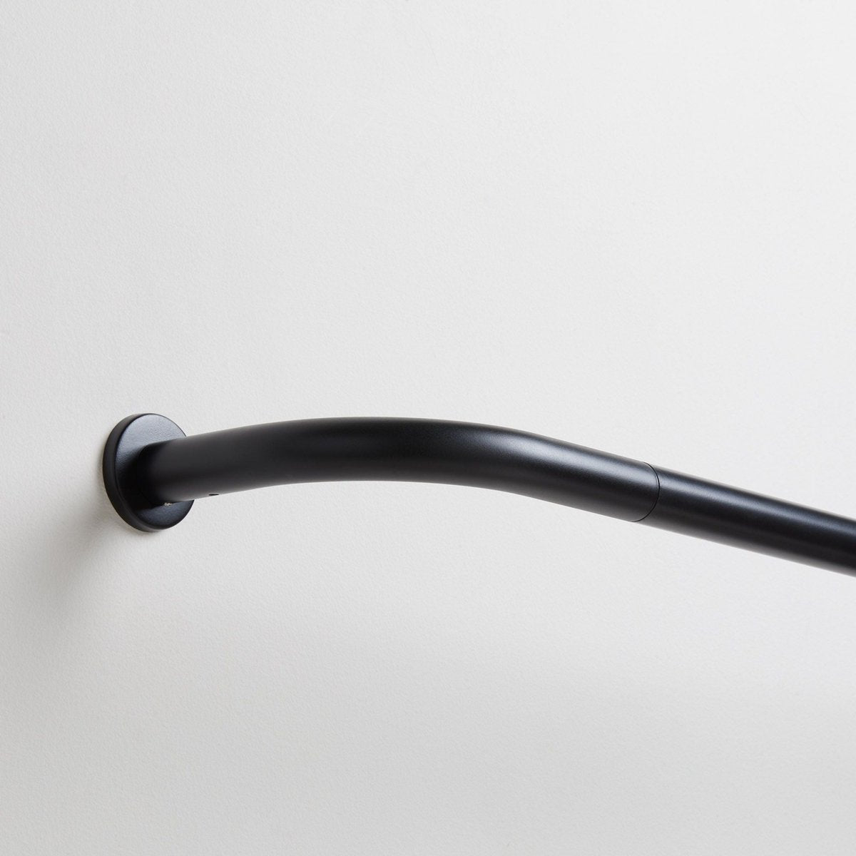 Support coudé ALMA noir mat